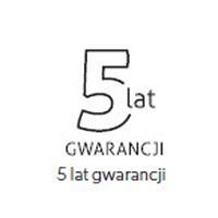 5 lat gwarancji