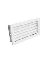 Kratka VENTLAB KRVZS325x170-ML.B z żaluzją STAŁĄ biała