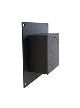 Pokrętło szybra do zabudowy kwadrat SZKŻ-REG-KW-ML-CZ (czarne)