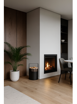 Kosz na drewno "AERO HOLD 1"  OKRĄGŁY ML.CZ z uchwytem (KND-05-ML.CZ)