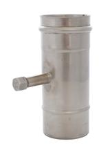 Rura prosta spalinowa ROP060/250-KS-X4 z króćcem pomiarowym 1/4"