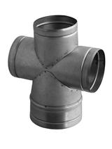 Czwórnik redukcyjny okrągły CZOR150-3x125/90-OC