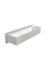 Kratka V-OPEN-KRVO-I-450x100-ML.B biała