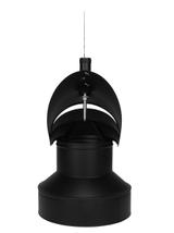 Rotowent DRAGON RO150CH-DR-B-K-ML.RAL9005 CZARNY (1.4404)
