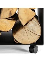 Kosz na drewno "EDGE 1"  MOBILNY  (KND-01-ML.CZ)