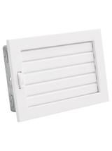 Kratka VENTLAB KRVZ240x170-ML.B z żaluzją biała