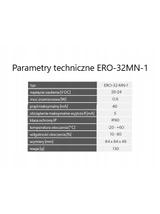 ERO-32MN-1 Elektroniczny regulator prędkości obrotowej (natynkowy, kwadratowy, biały)