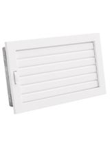 Kratka VENTLAB KRVZ325x195-ML.B z żaluzją biała