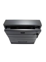 Skrzynka na listy BSL-3-GR-W - WĄSKI MODUŁ GRAFITOWA - wizjer i kluczyk z przodu