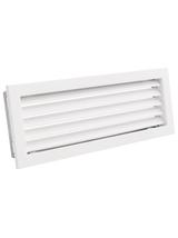 Kratka VENTLAB KRVZS450x170-ML.B z żaluzją STAŁĄ biała