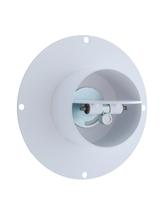 Pokrętło szybra do zabudowy okrągłe SZKŻ-REG-OK-ML-B (białe)