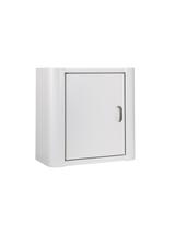 Apteczka metalowa Biała  270x270x140-ML.B  / mod. III   z naklejką