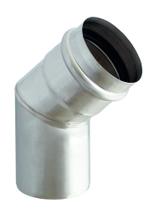 Kolano stałe spalinowe KS100/45-KS-X4