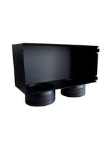 Kaseta dolotowa boczna KDBKRV450x220/2x150-OC-ML.CZ (wloty od dołu)