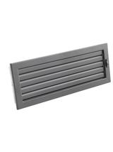 Kratka VENTLAB KRVZ450x170-ML.CZ z żaluzją czarna