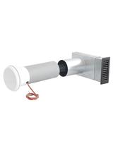 Nawietrzak okrągły szpaletowy NLGS110A-ML (grzałka, filtr, anemostat i stab. przepływu)