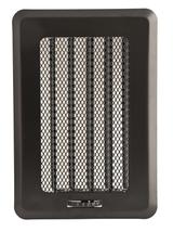 Kratka osłonowa z żaluzją KRLz1-ML-Cz light (czarna)