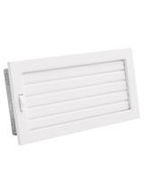 Kratka VENTLAB KRVZ325x170-ML.B z żaluzją biała