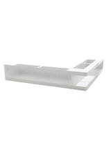 Kratka V-OPEN-KRVO-L-500x500/100-ML.B biała