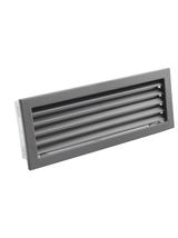 Kratka VENTLAB KRVZS325x195-ML.CZ z żaluzją STAŁĄ czarna