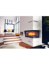 Kratka V-OPEN-KRVO-L/R-300x500/70-P-ML.B biała (prawa), oklejona filcem z ramką OC