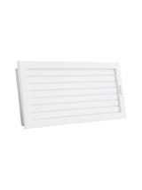 Kratka VENTLAB KRVZ450x220-ML.B z żaluzją biała