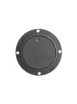 Pokrętło szybra do zabudowy okrągłe SZKŻ-REG-OK-ML-CZ (czarne)