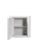 Apteczka metalowa Biała  270x270x140-ML.B  / mod. III   z naklejką