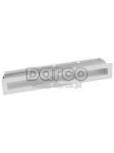 Kratka V-OPEN-KRVO-I/R-450x70-ML.B biała, oklejona filcem z ramką OC