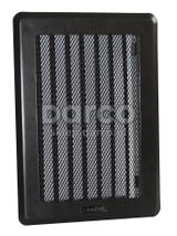 Kratka osłonowa z żaluzją KRLz3-ML-Cz light (czarna)