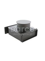 Puszka dolotu powietrza INVICTA  DP1-150x50/100-OC5-ML-CZ