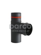 Trójnik spęczony z wylotem kielich TR080/90-CZ1,2SP (ML) Pelet