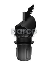 Rotowent DRAGON RO200CH-DR-PT-ML.RAL9005 CZARNY (1.4404)