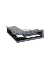 Kratka V-OPEN-KRVO-L-500x300/70-L-ML.CZ czarna (lewa)