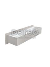 Kratka V-OPEN-KRVO-I-450x100-ML.B biała