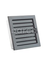 Kratka VENTLAB KRVZ220x220-ML.CZ z żaluzją czarna