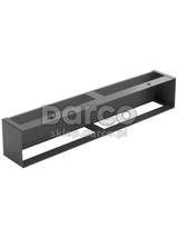 Maskownica kratki loft MKKRR350x150-ML.CZ CZARNA