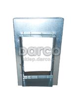 Kształtka L - KLP150X50/2XKRL1-OC (2 x K1) z wylotem prostokątnym