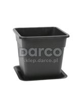 Wkład do doniczki 30L - 36,5x36,5x36cm  kwadratowy z podstawką