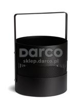Kosz na drewno "AERO HOLD 2"  OKRĄGŁY ML.CZ z uchwytem  (KND-06-ML.CZ)