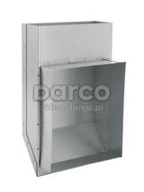 Kształtka L - KLP150x50/KRL3-OC (K3) z wylotem prostokątnym