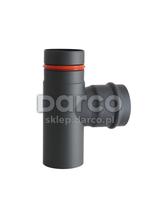 Trójnik spęczony z wylotem kielich TR080/90-CZ1,2SP (ML) Pelet