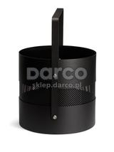 Kosz na drewno "AERO HOLD 2"  OKRĄGŁY ML.CZ z uchwytem  (KND-06-ML.CZ)