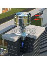 Wywietrzak dachowy WCG250-CH-B