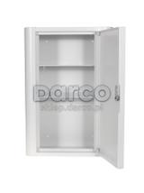 Apteczka metalowa 440x300x160-ML.B /  z zamkiem i naklejką