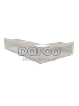 Kratka V-OPEN-KRVO-L-300x500/100-P-ML.B biała (prawa)
