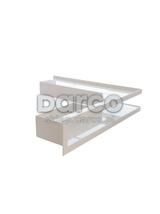Kratka V-OPEN-KRVO-L-500x500/100-ML.B biała