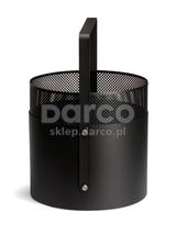 Kosz na drewno "AERO HOLD 1"  OKRĄGŁY ML.CZ z uchwytem (KND-05-ML.CZ)