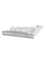 Kratka V-OPEN-KRVO-L-700x500/100-L-ML.B biała (lewa)