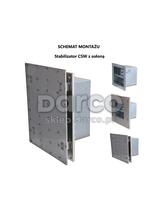 Osłona CSW1-G pod rigips do stabilizatora wentylacji  - CSW1